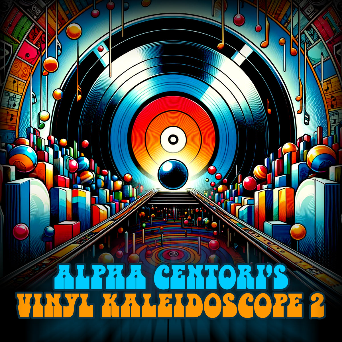 Vinyl Kaleidoscope 2