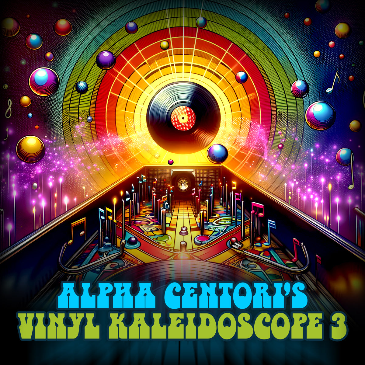Vinyl Kaleidoscope 3