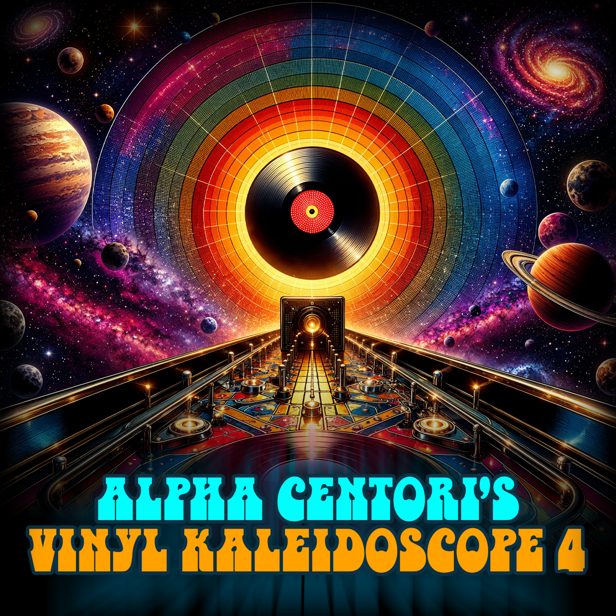 Vinyl Kaleidoscope 4